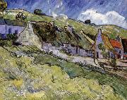Vincent Van Gogh Old Farmhouses USA oil painting artist